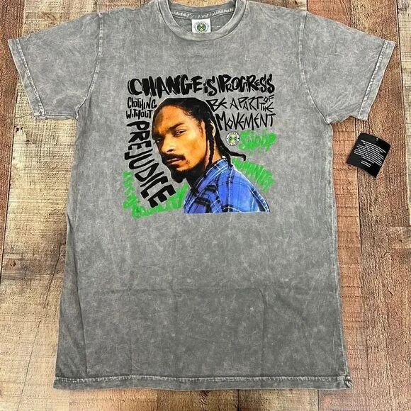 NWT Cross Colours Snoop Dogg Message Art T Shirt - Picture 1 of 8